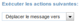 Action à effectuer